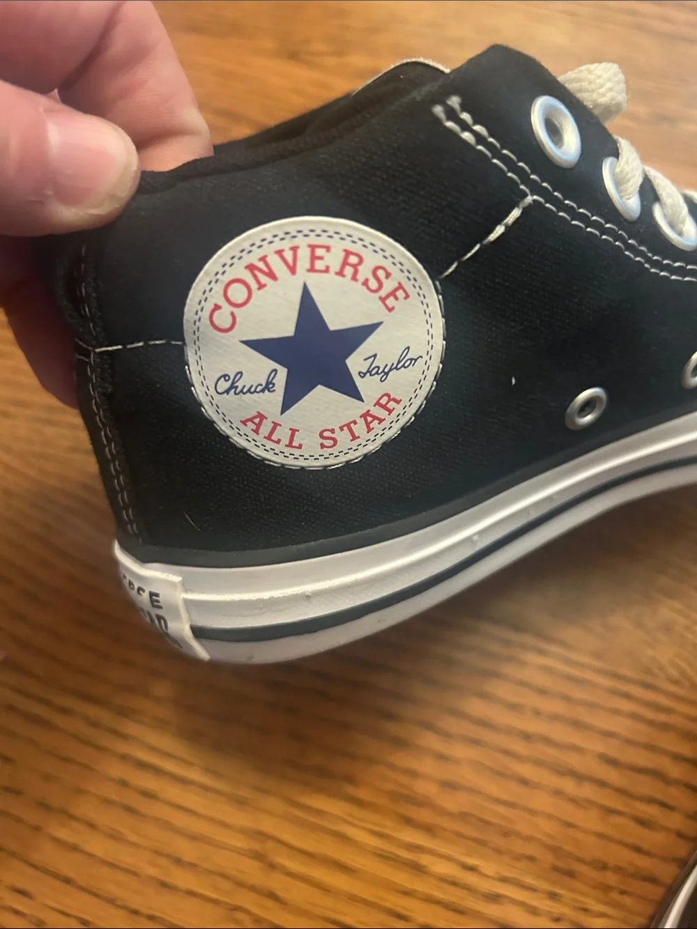 Converse Kids Black and White High-Top Sneakers